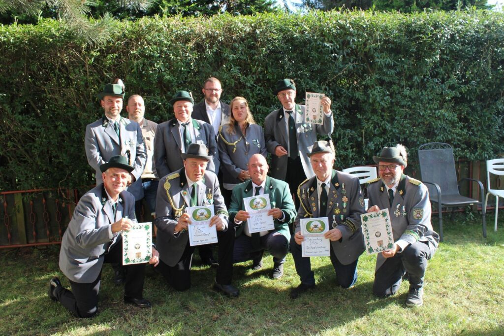 Gruppenbild der Mitglieder des Schützenverein Frienstedt 2005 e.V.